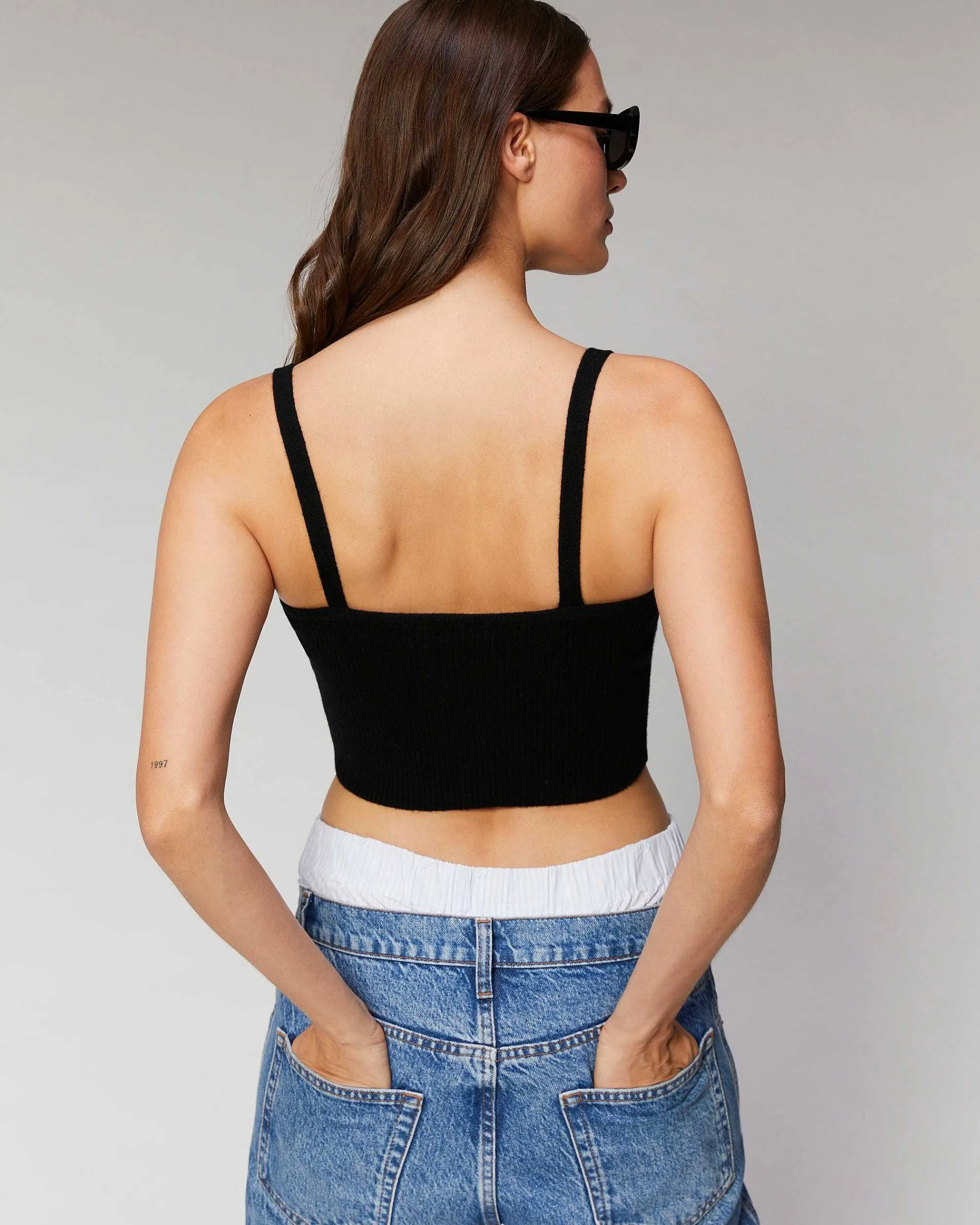 Top Bretelle A Cotes Decollete Coeur*FROM FUTURE Outlet