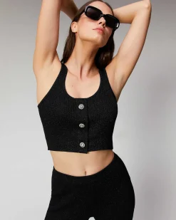 Top Bretelle Metallise Boutons Bijoux*FROM FUTURE Discount