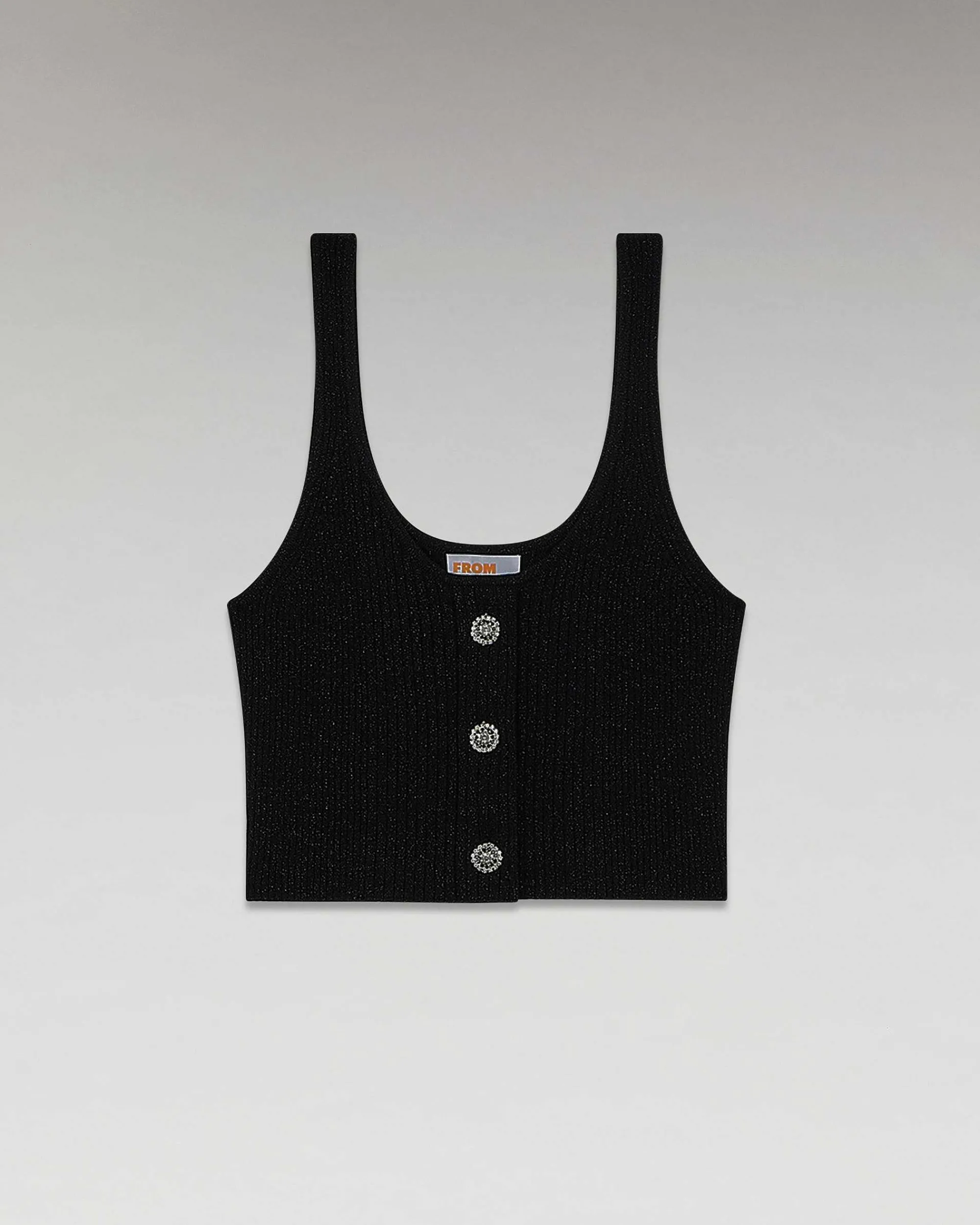Top Bretelle Metallise Boutons Bijoux*FROM FUTURE Discount