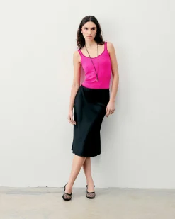 Top Debardeur A Cotes Liseres Contrastes*FROM FUTURE Clearance