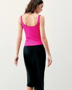 Top Debardeur A Cotes Liseres Contrastes*FROM FUTURE Clearance