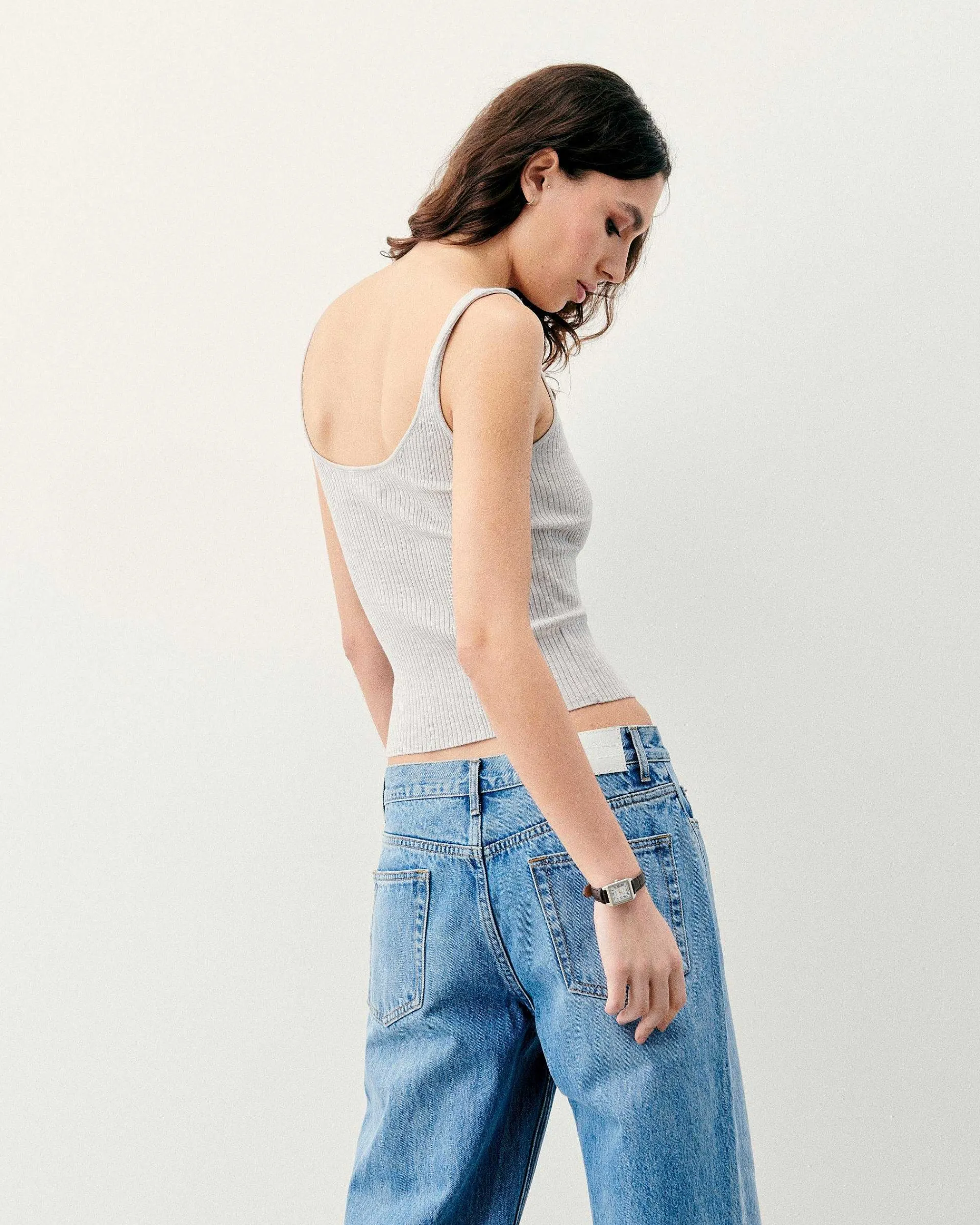 Top Debardeur A Cotes Uni*FROM FUTURE Outlet