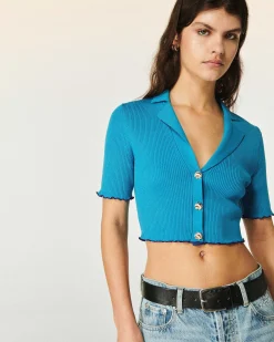 Top Manches Courtes Bicolore*FROM FUTURE Sale