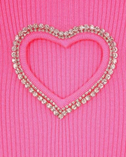 Top Manches Courtes Coeur Strass*FROM FUTURE Discount