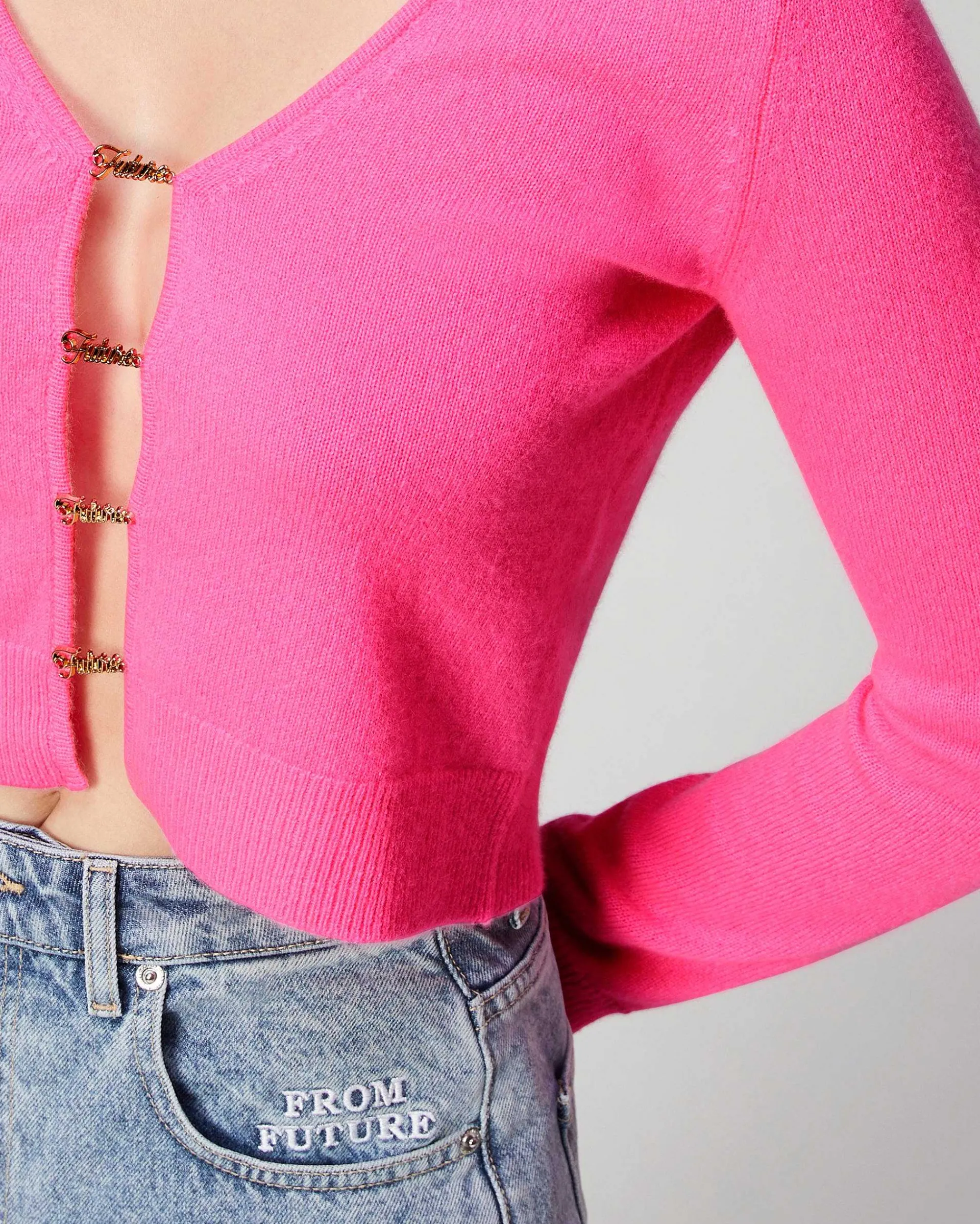 Top Manches Longues Boutons Bijoux*FROM FUTURE Sale