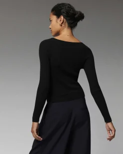 Top Manches Longues Decollete Coeur*FROM FUTURE Hot