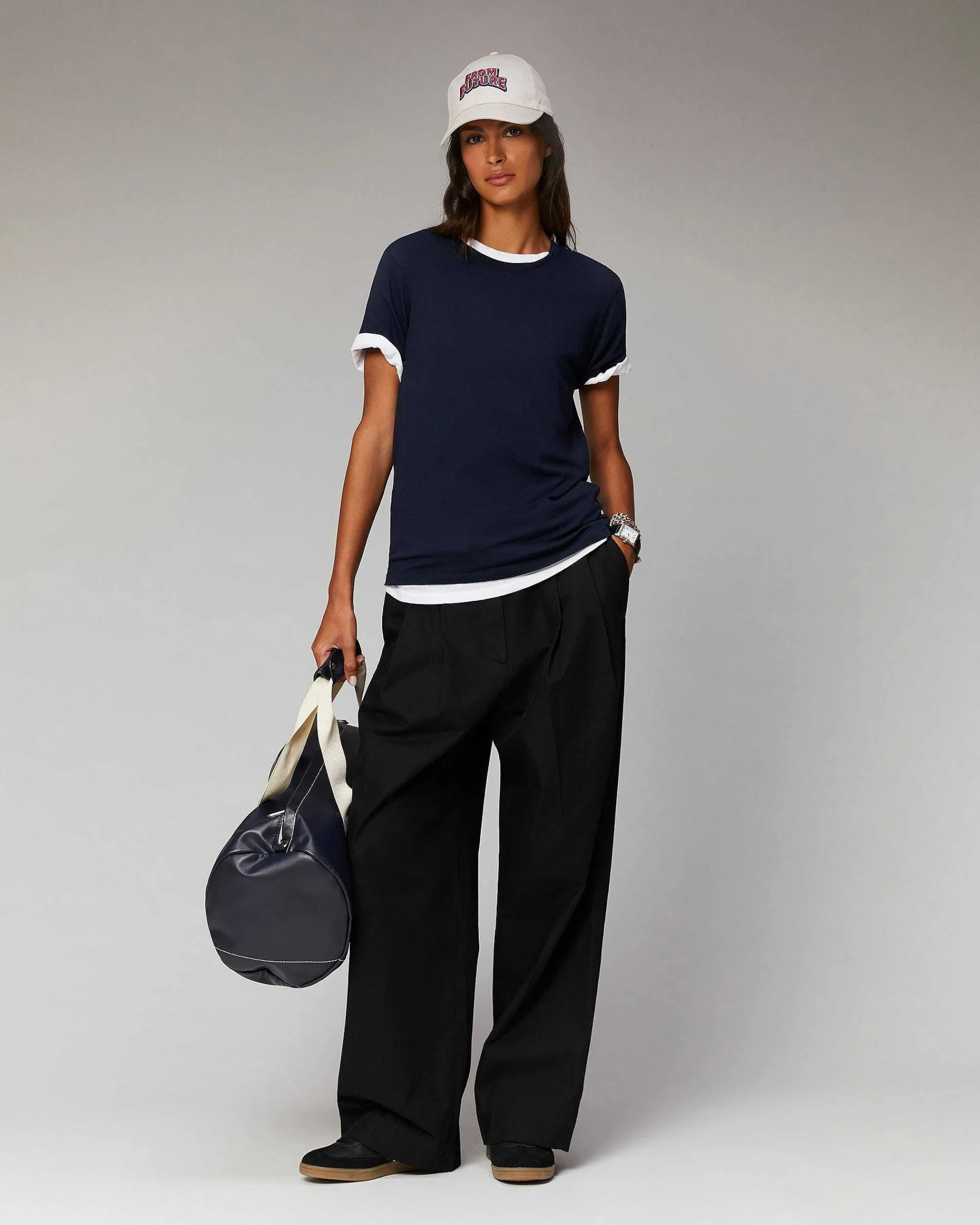 T-Shirt Col Rond Basique*FROM FUTURE Sale