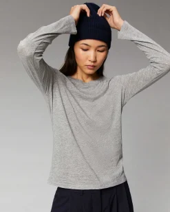 T-Shirt Col Rond Basique Manches Longues*FROM FUTURE Clearance