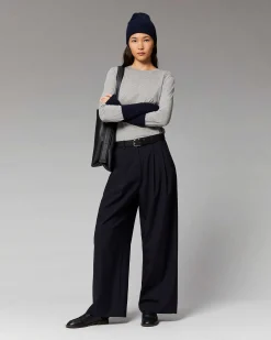 T-Shirt Col Rond Basique Manches Longues*FROM FUTURE Sale