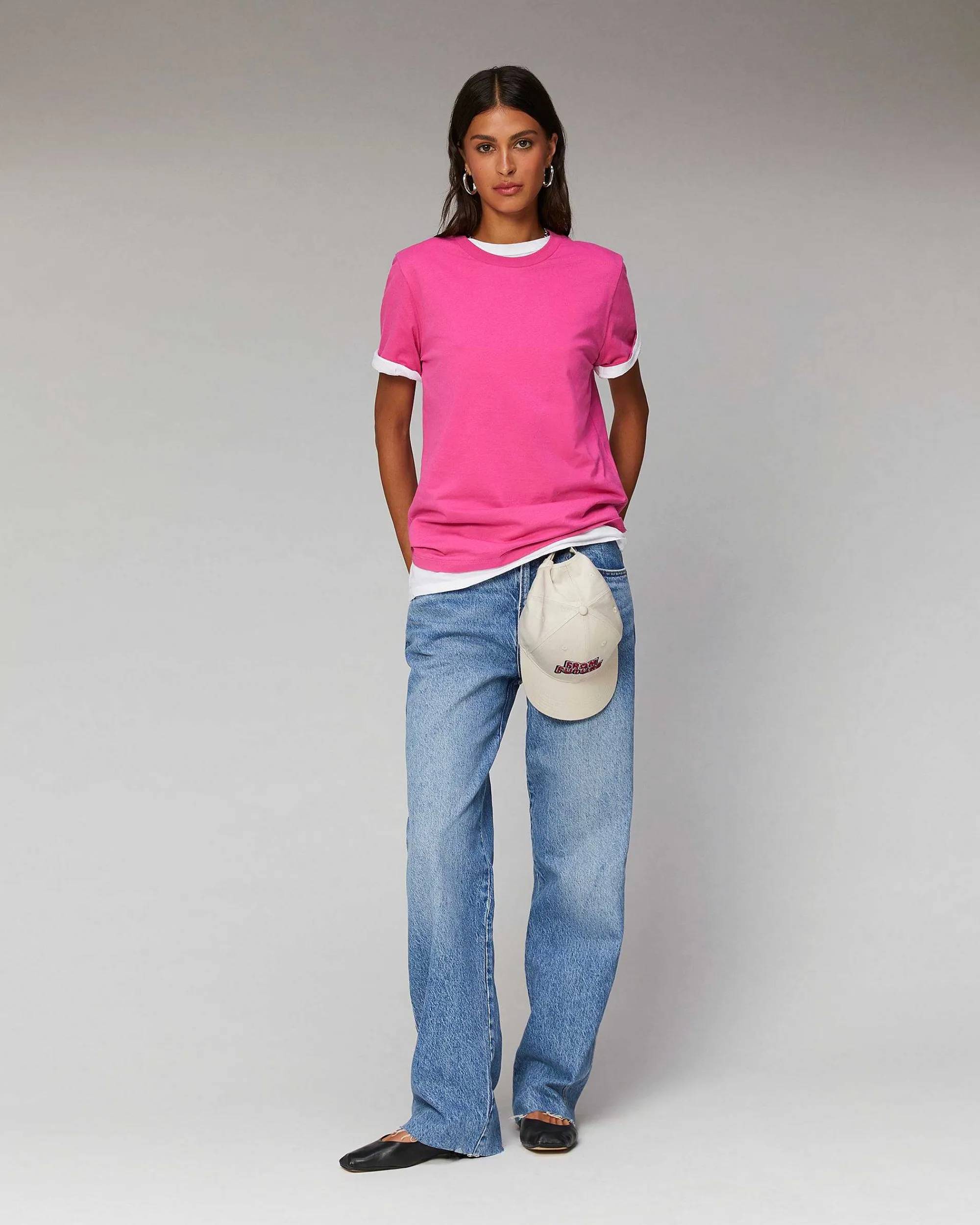 T-Shirt Col Rond Boyfriend*FROM FUTURE Online