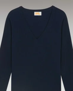 T-Shirt Col V Basique Manches Longues*FROM FUTURE Sale