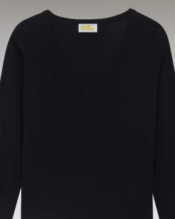 T-Shirt Col V Manches Longues Basique*FROM FUTURE New