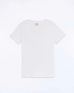 T-Shirt Col V Supima*FROM FUTURE